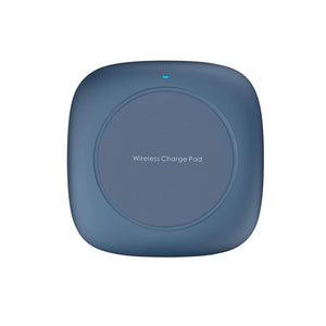 CANY Qi-Certified Fast Wireless Charging Pad 10W/7.5W/5W Compatible Navy Cany